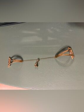 Gold Tone Adjustable Watch Band Connector